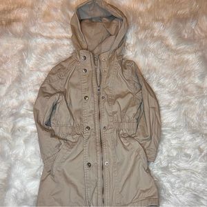 Toddler girl size 4T khaki jacket in excellent condition